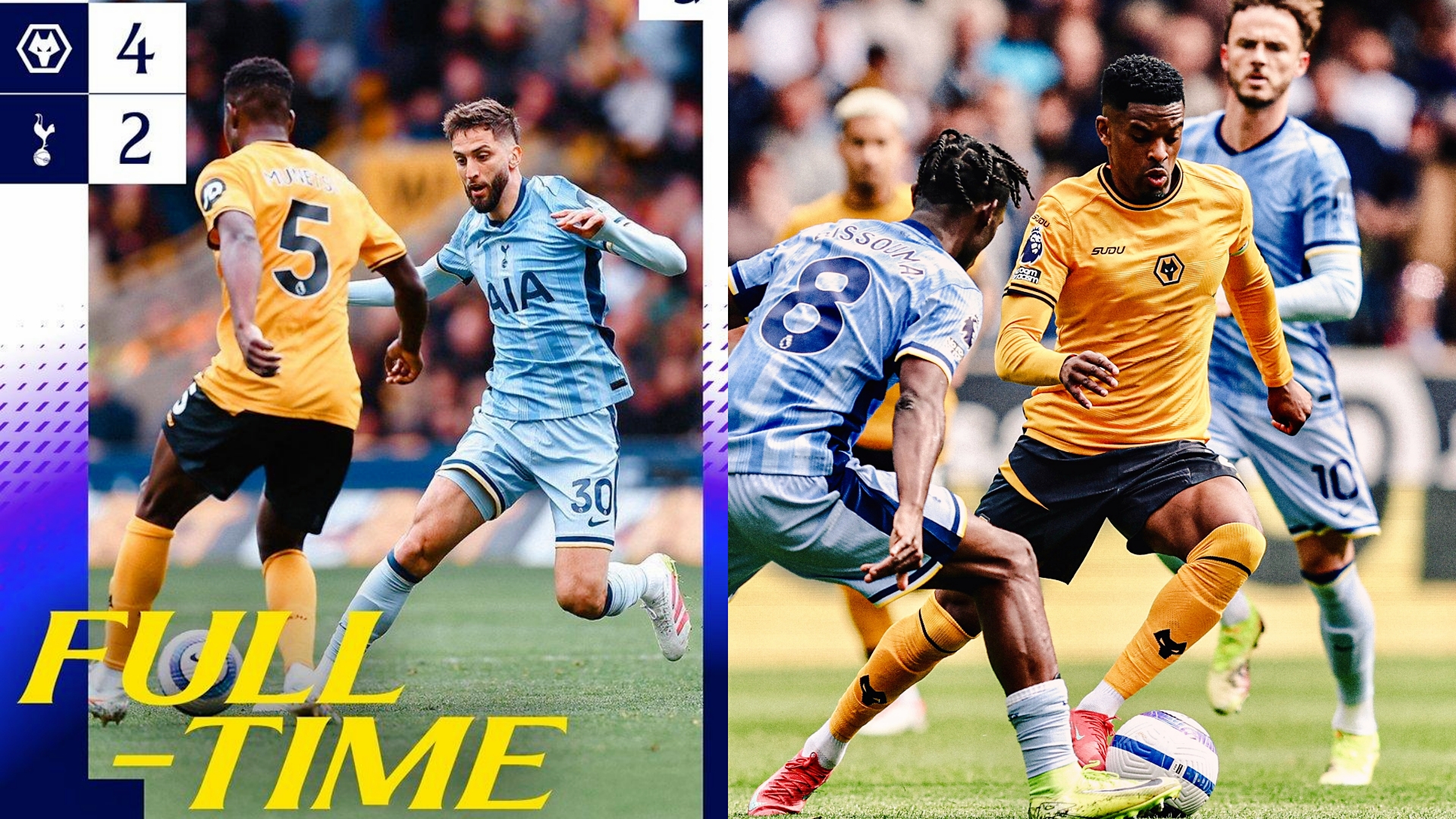 关于狼队客场险胜，西汉姆联憾负热刺球队的信息